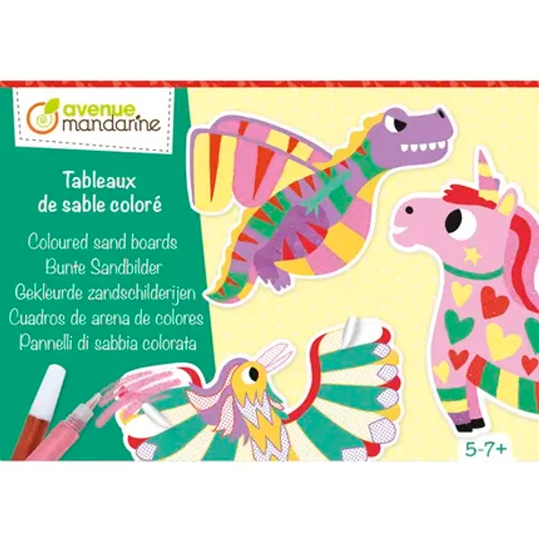 Kreativbox - Buntsand Avenue Mandarine-image