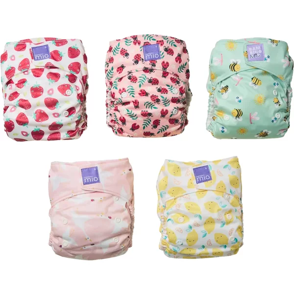 Couche Lavable Tout-En Un Dans Le Jardin Bambino Mio Miosolo (X5)-image