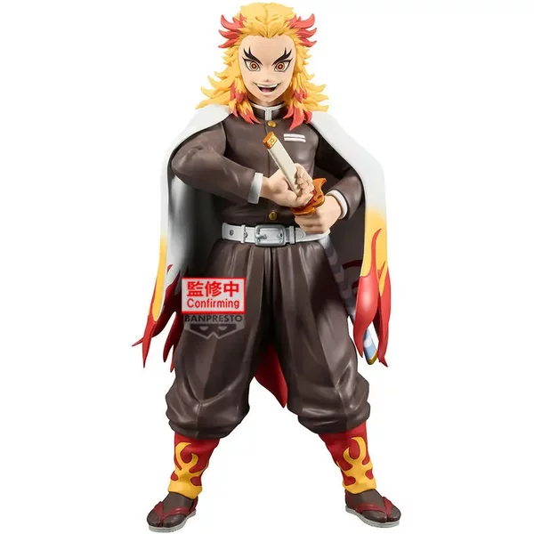 Figurine Banpresto Demon Slayer Kimetsu No Yaiba Kyojuro Rengoku Grandista-image