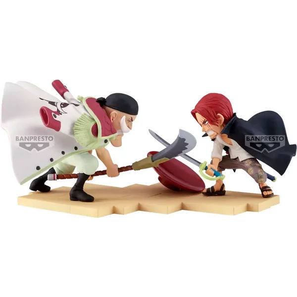 Figurine Banpresto One Piece World Collectable Log Stories Edward Newgate Vs. Shanks-image