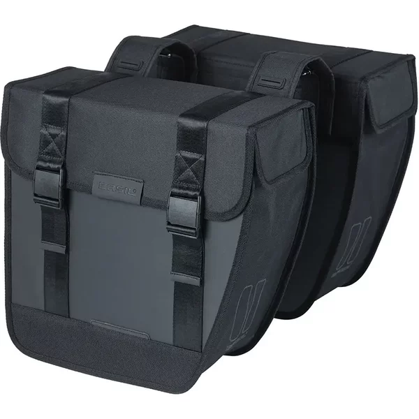 Sacoche Porte-Bagage VéLo éTanche ImperméAble En Polyester Avec RéFléChissants Tour Basil (X2)-image