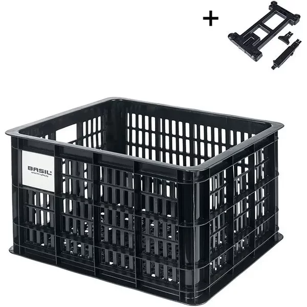 Panier VéLo Plaque Plastique Basil Crate M Mik 2.0-image