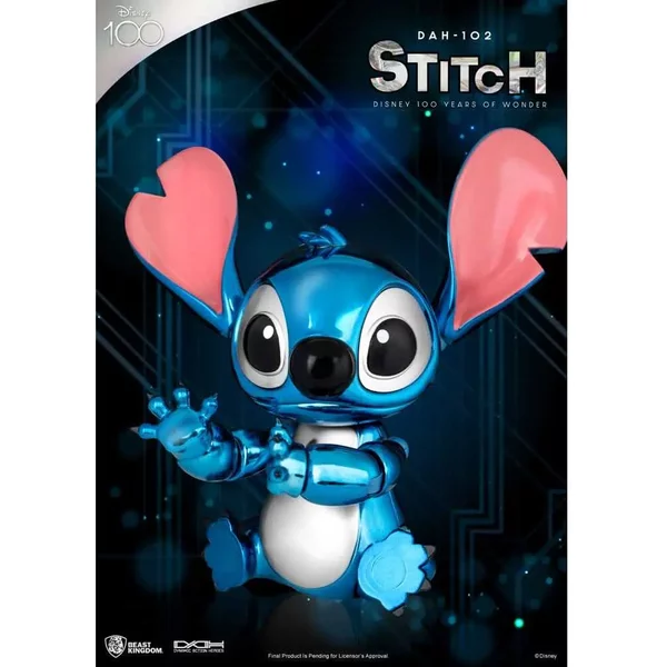 Figurine De Collection Beast Kingdom Toys Disney 100 Years Of Wonder Action Heroes 1/9 Stitch (Lilo & Stitch)-image