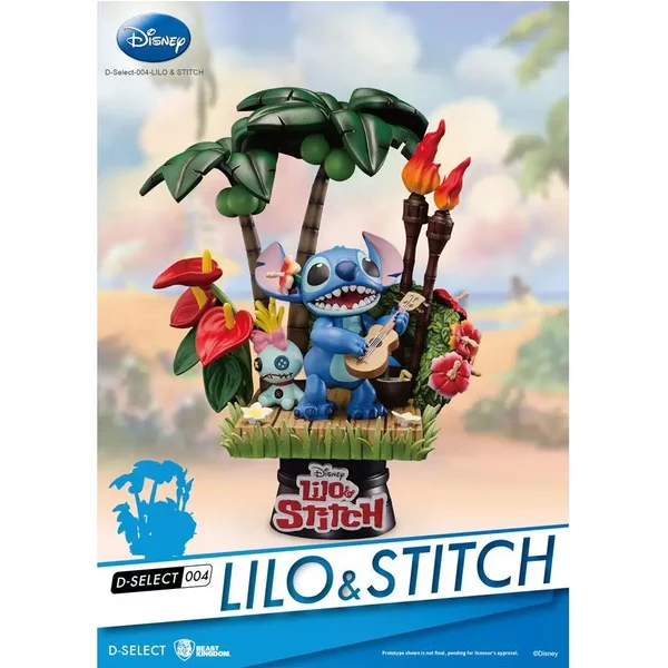 Figurine Diorama Beast Kingdom Toys Disney D-Stage Stitch-image