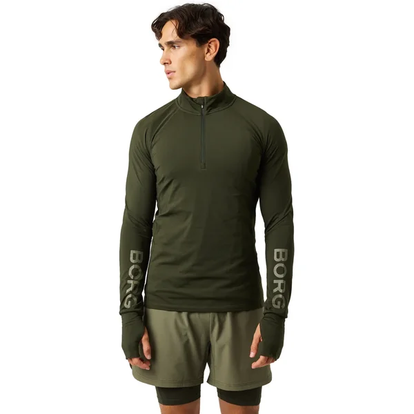 Trainingsshirt 1/2 rits midlayer Björn Borg