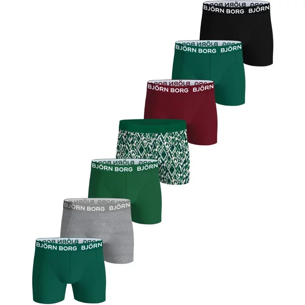 Baumwollboxer FüR Kinder Björn Borg (X7)-image