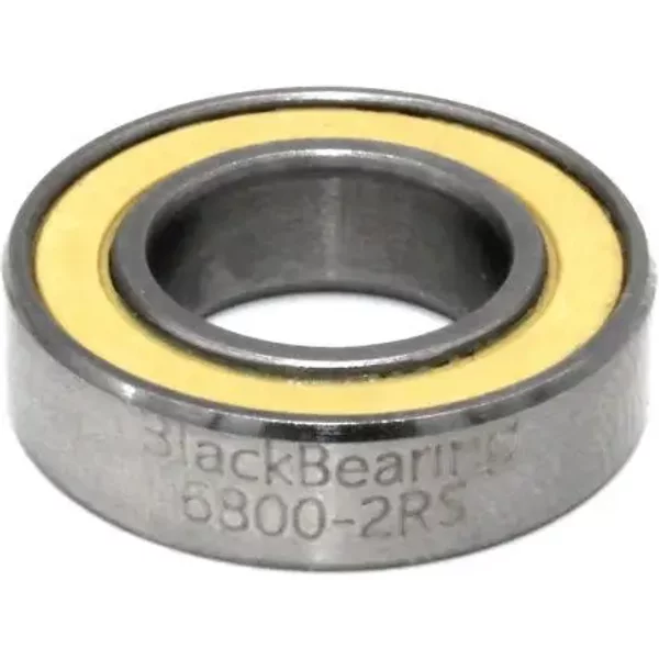 Roulement CéRamique Black Bearing 6800-2RS - 10 X 19 X 5 Mm-image