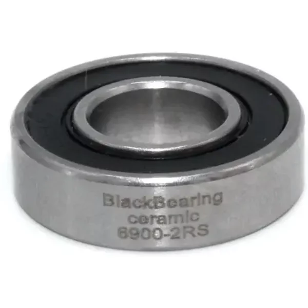 Roulement CéRamique Black Bearing 6900-2RS - 10 X 22 X 6 Mm-image