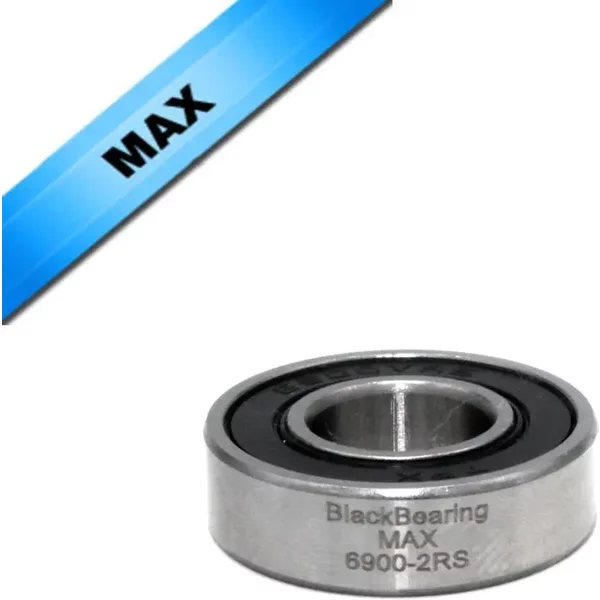 Roulement Max Black Bearing MAX - 6900-2RS - 10 X 22 X 6 Mm-image