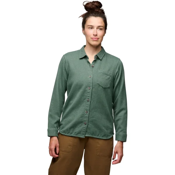 Camicia in flanella donna Black Diamond Project