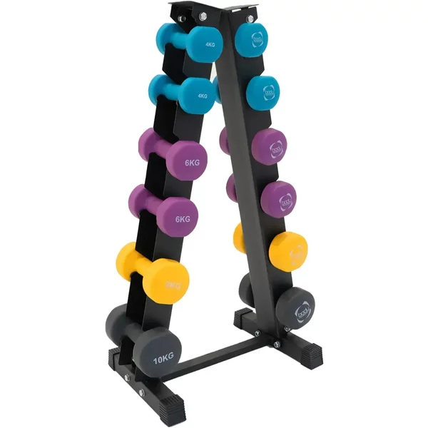 Hanteln aus Neopren mit Halterung Body Revolution