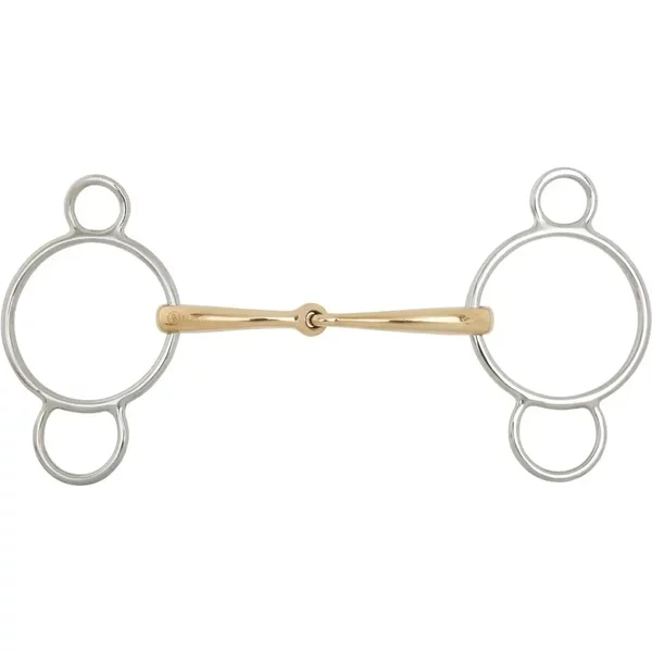 Mors Pessoa Pour Cheval Simple Brisure Br Equitation Soft Contact-image