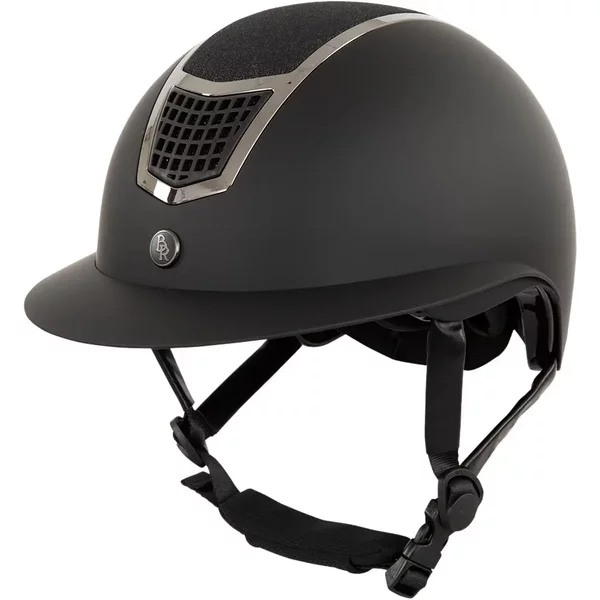 Casque D'éQuitation à Paillettes VisièRe Polo BR Equitation Lambda Plus Glitter-image