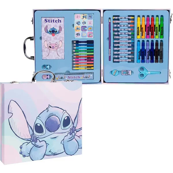 Trousse De Coloriage Fille Cerda Disney Stitch-image