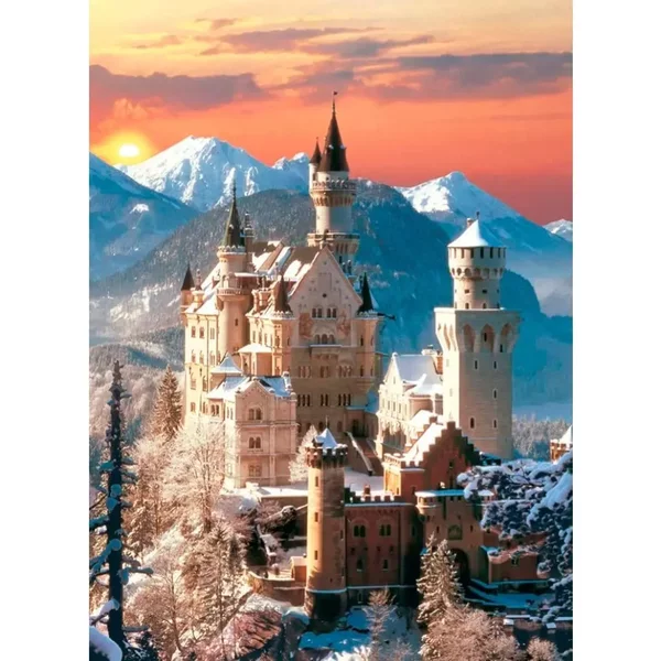 Puzzle Mit 1500 Teilen Sammlung Schloss Neuschwanstein Clementoni-image