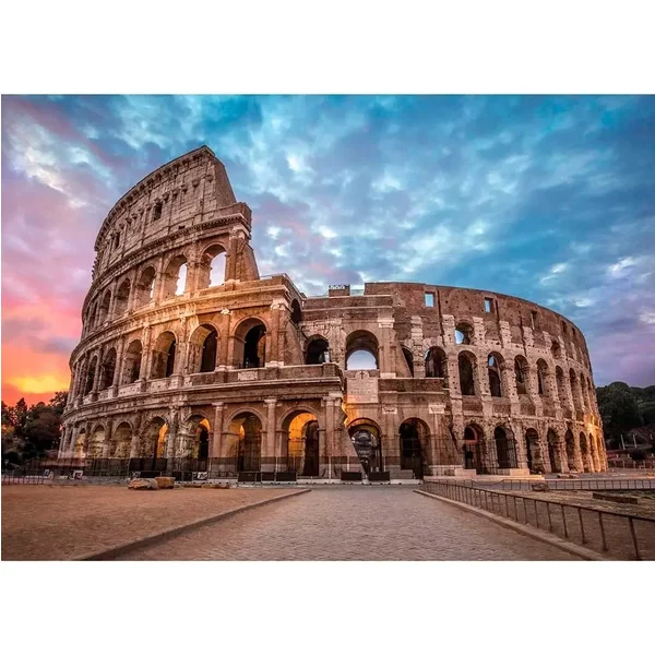 Collection De Puzzles De 3000 PièCes ColiséE De Rome Clementoni-image