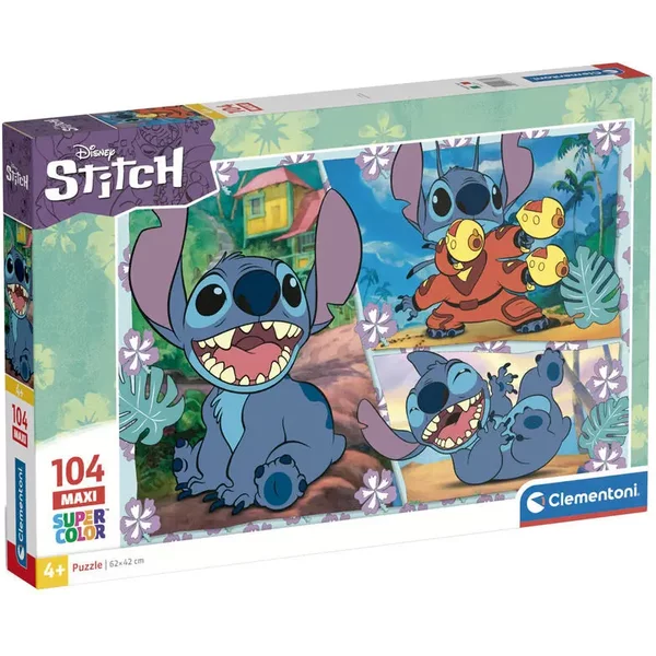 Puzzle De 104 PièCes Enfant Clementoni Disney Stitch-image
