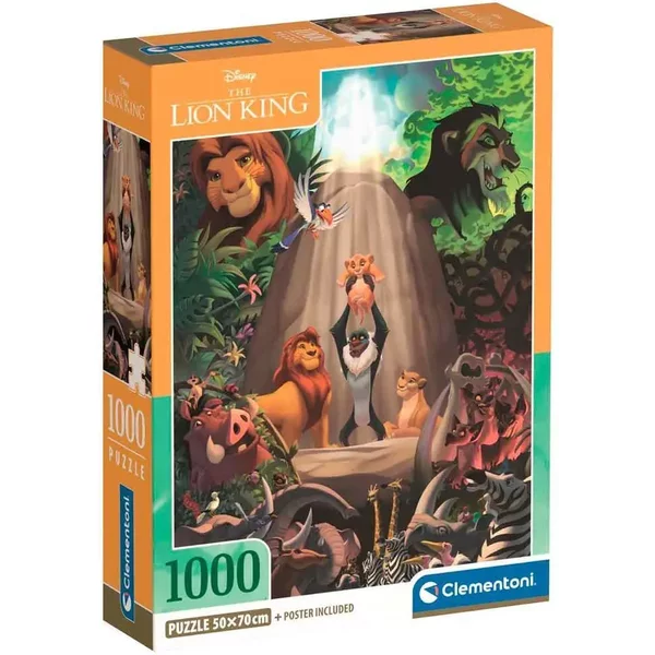 Puzzle De 1000 PièCes Clementoni Disney The Lion King-image