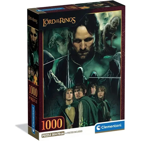 Puzzle 1000 PièCes Clementoni The Lord Of The Rings-image