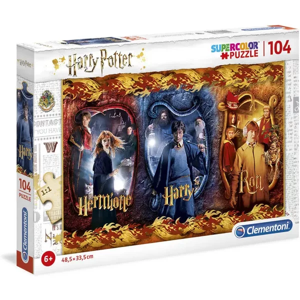 Puzzle De 104 PièCes Clementoni Harry Potter Harry, Ron And Hermione-image