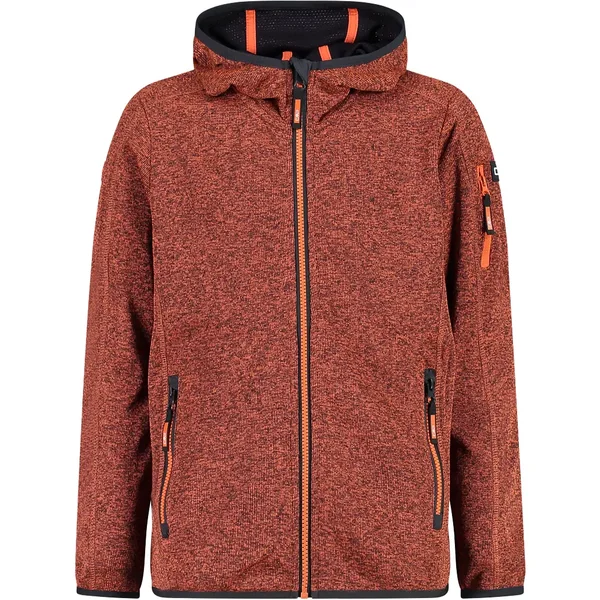 Children's zip-up hooded fleece CMP