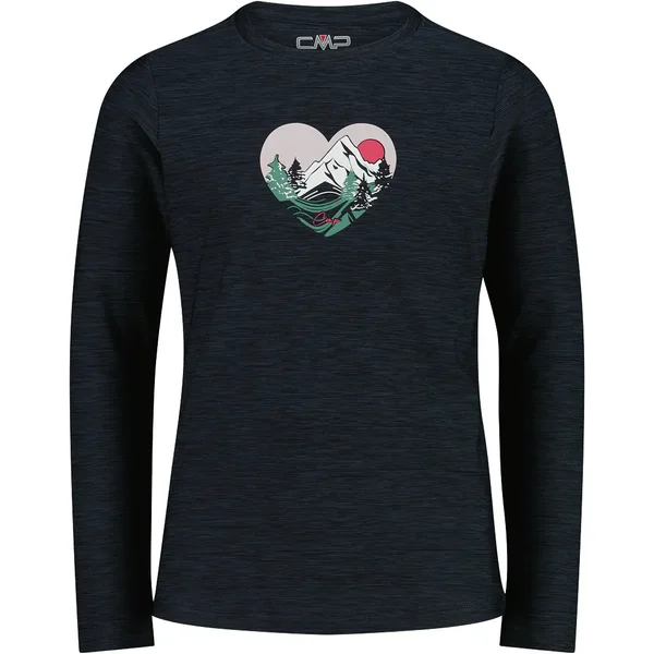 Girl's long sleeve T-shirt CMP