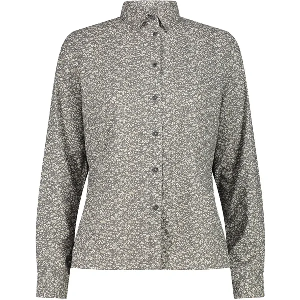 Camisa de manga larga con estampado geométrico mujer CMP
