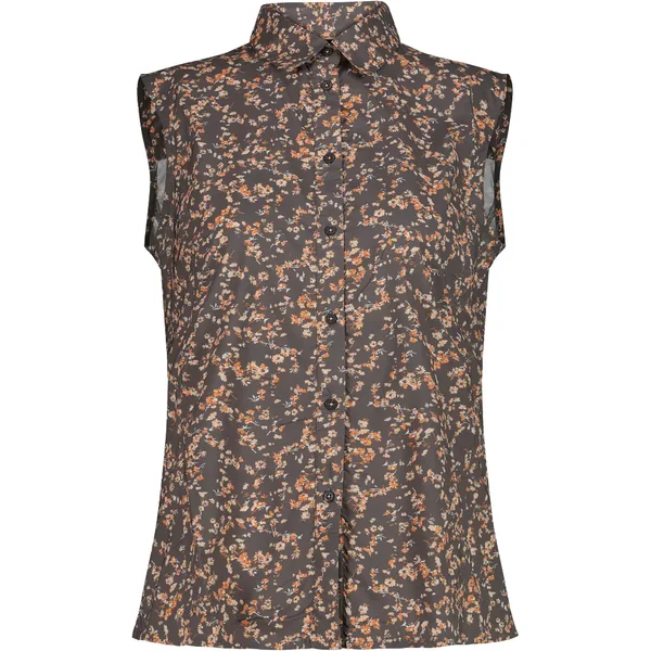 Ärmellose Bluse mit Blumenmuster für Frauen CMP