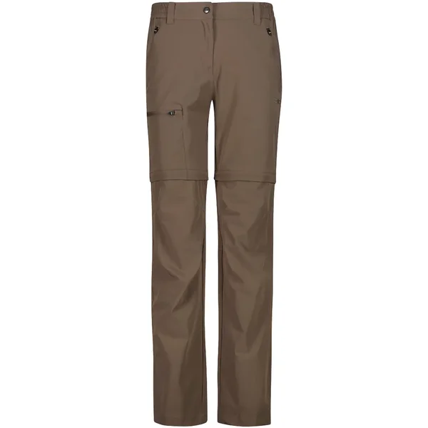Pantalón de senderismo stretch con cremallera y bolsillos cargo mujer CMP