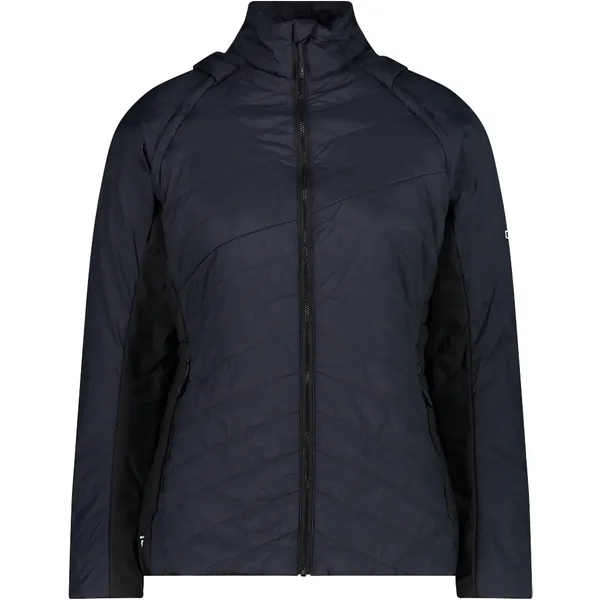 Wattierte Jacke mit abnehmbaren Ärmeln für Frauen CMP
