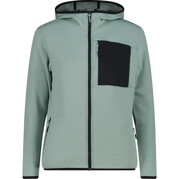 Women's zip-up hoodie fleece CMP Grid Tech