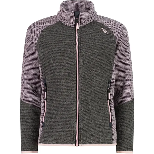 Heathered Honeycomb Knit Technical Fleece Girl CMP