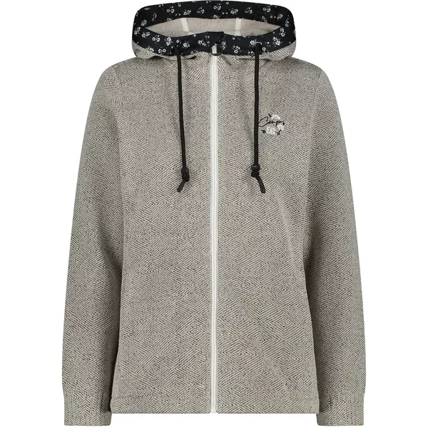 Damen technische Strickjacke mit Kapuze CMP