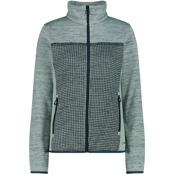 Polaire zippée technique en maille femme CMP