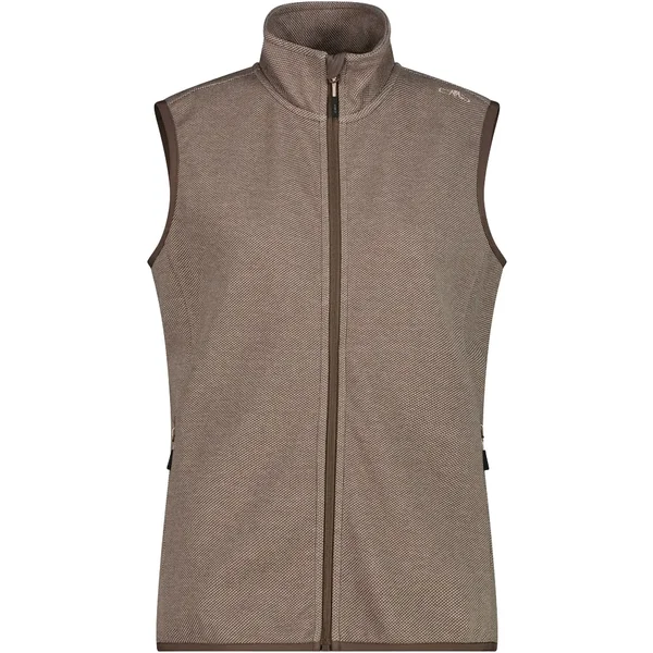 Women's hooded sleeveless jacket CMP Knit-Tech