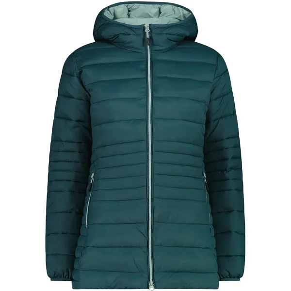 Damen lange Kapuzenjacke mit Reißverschluss Sorona Aura CMP
