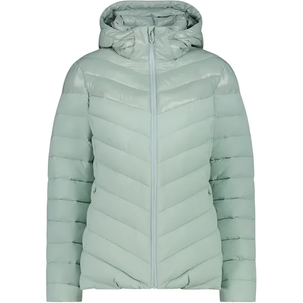 Chaqueta de plumas con capucha y cremallera Sorona Aura para mujer CMP