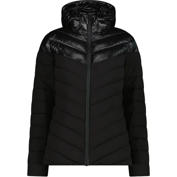 Sorona Aura Damen Steppjacke mit Kapuze und Reißverschluss CMP