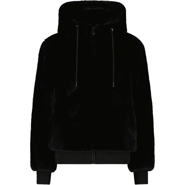 Dames hoodie van nepbont CMP