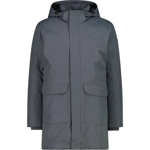 Parka con cappuccio zipato CMP