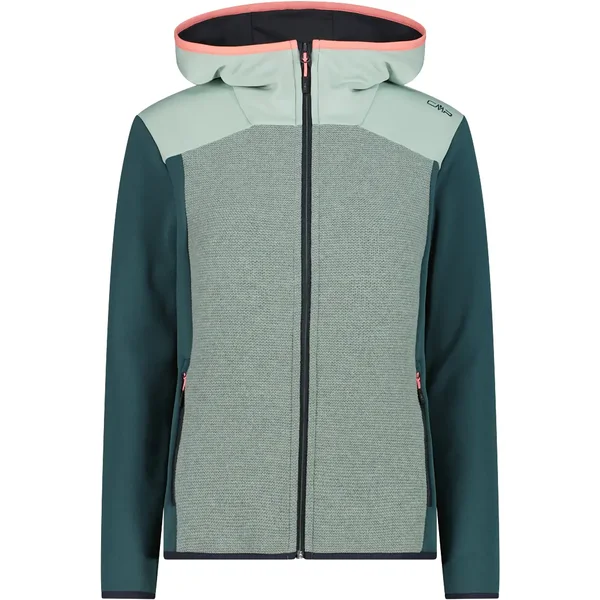 Fleece mit Kapuze Damen CMP Wooltech