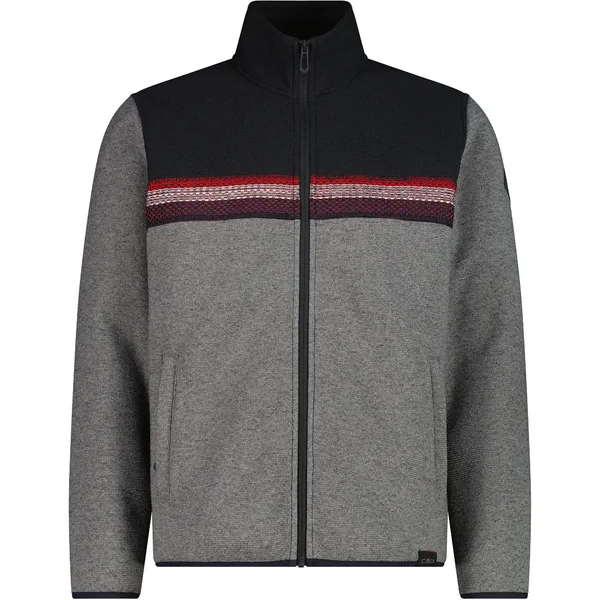 Piumino con zip in maglia tecnica CMP