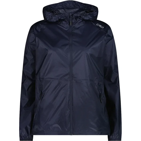 Women's waterproof jacket with fixed hood CMP