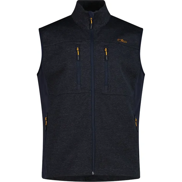 Softshell zonder mouwen jacquard CMP