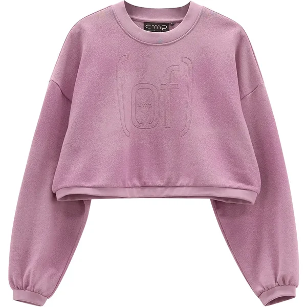 Womens Short Fleece Sweatshirt CMP
