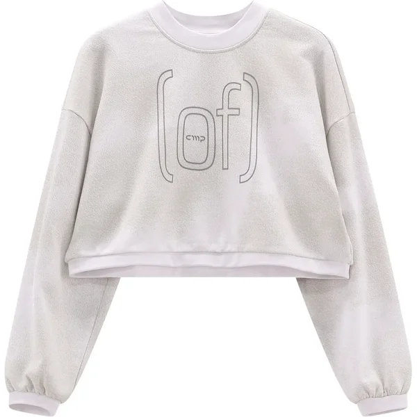 Womens Short Fleece Sweatshirt CMP