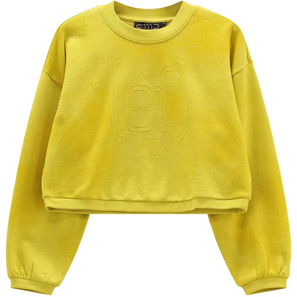 Womens Short Fleece Sweatshirt CMP