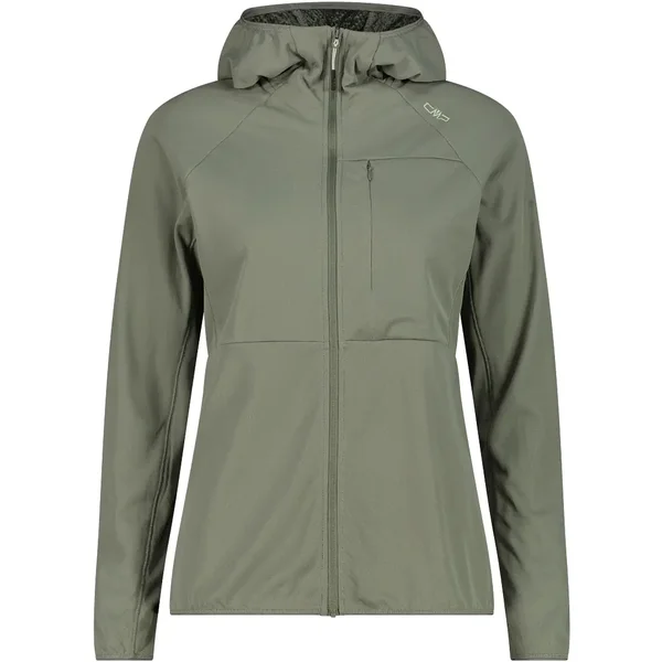 Dames waterdichte hoodie jas van gaas CMP 3D