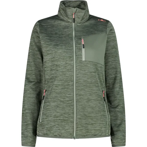 Women's zipped fleece CMP