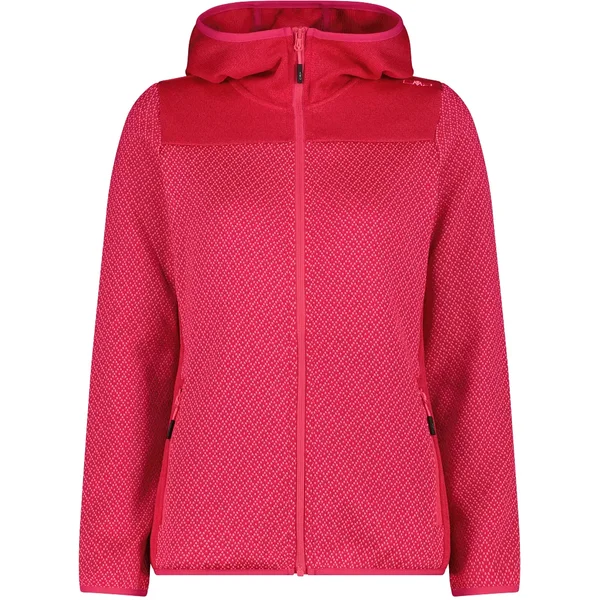Women's hooded fleece CMP Knit Tech
